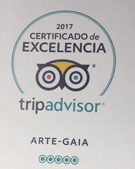 Certificado de Excelencia TripAdvisor